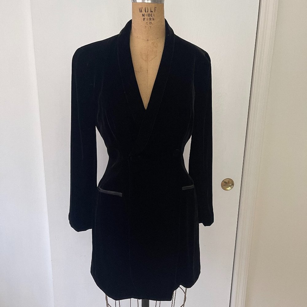 GIORGIO ARMANI Thigh Length Coat/Blazer
